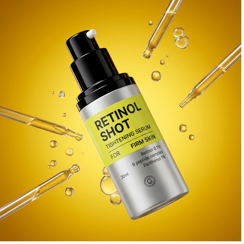 Verbeterd Retinol Shot Serum. Klinisch Retinol voor een Stevige, Gladde en Jeugdige Huid