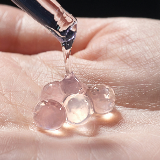 Zalm DNA Orb Serum. Het Serum Dat Van Vorm Verandert Op Het Moment Dat Je Het Aanraakt